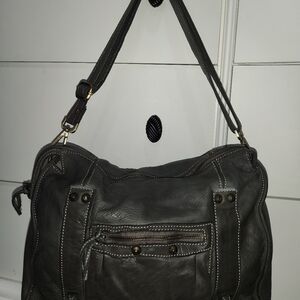 *NEW* SUNDANCE Gray Leather Women's Bag